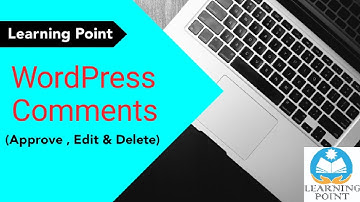 WordPress comments| comments in WordPress| how to approve, edit or delete comment in WordPress post