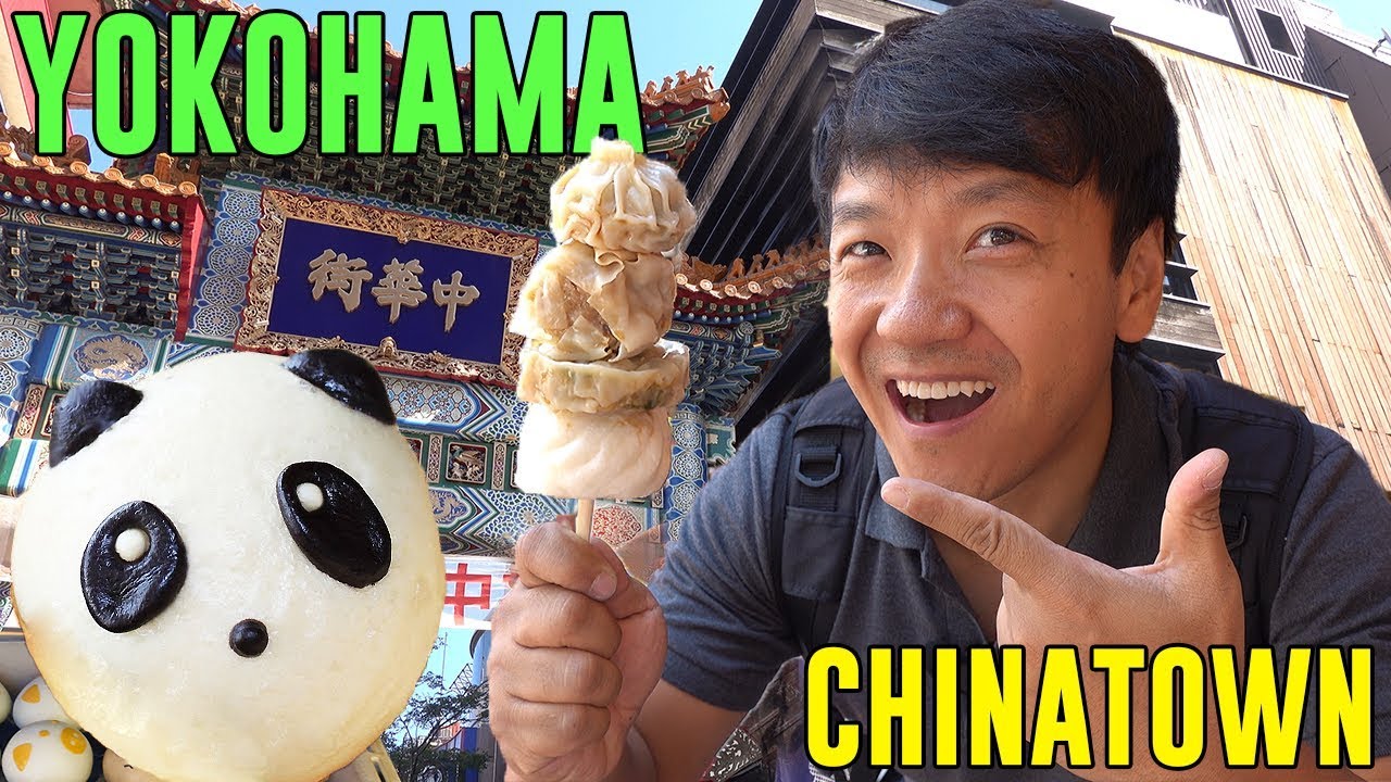 The LARGEST CHINATOWN in Asia! STREET FOOD Tour of Yokohama Chinatown - YouTube