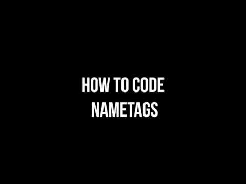 How To Code NameTags | Slide [German/4K]