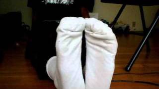 Me in white socks