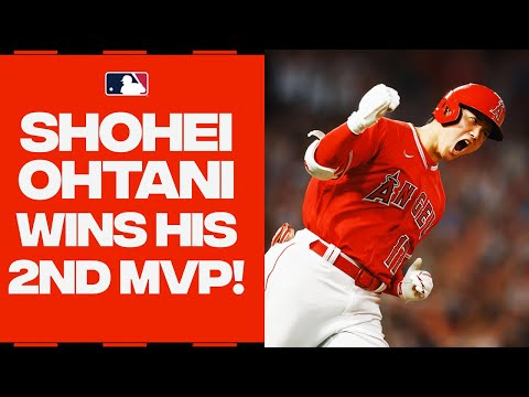 Shohei Ohtani&#39;s AMAZING year earns him his SECOND MVP! | 2023 AL MVP Highlights