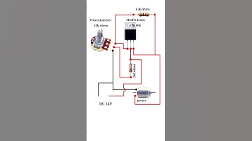 how to make simple dc motor speed controller circuit diagram #shorts #pbexperiment