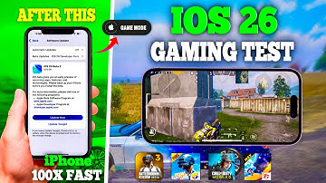 iOS 26 BETA 2 🔥 PUBG & BGMI TEST 😍PERFORMANCE? - BATTERY • HEATING LAG • Finally 120Fps Enabled 🥶