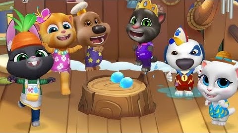 MY TALKING TOM FRIENDS: UP GAMEPLAY 2023 PART 12 ~ IOS, WALKTHROUGH, ANDROID, MOBILE GAME