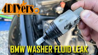 How To Fix A Washer Fluid Leak On A Bmw E90 E91 E92 E93