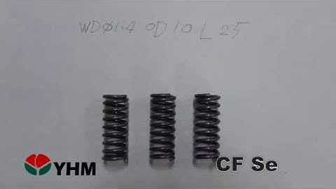 CNC Spring Machine CF Series-1.4mm compression spring-YHM