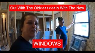 Mobile Home Renovation/Window Replacement