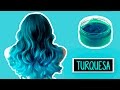 CREA TU TINTE TURQUESA CASERO TEMPORAL