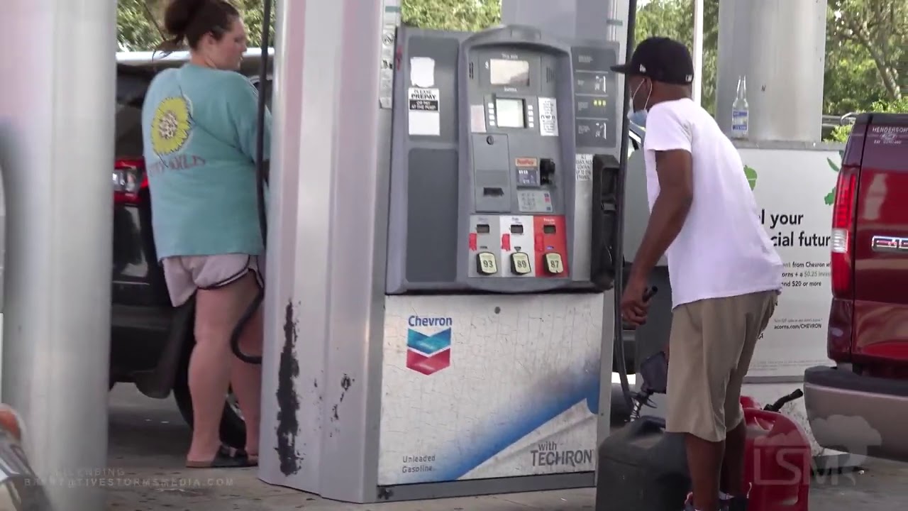 09-14-2020 Pass Christian, MS - Hurricane Sally Storm Surge and Last Second Preparations Drone