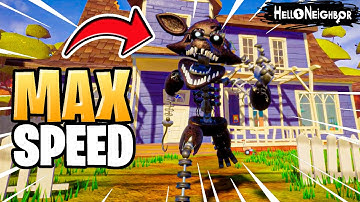 FNAF IGNITED FOXY BUT in Hello Neighbor!