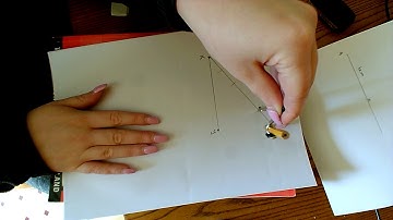 Division of a line segment into any number of equal segments without measuring construction