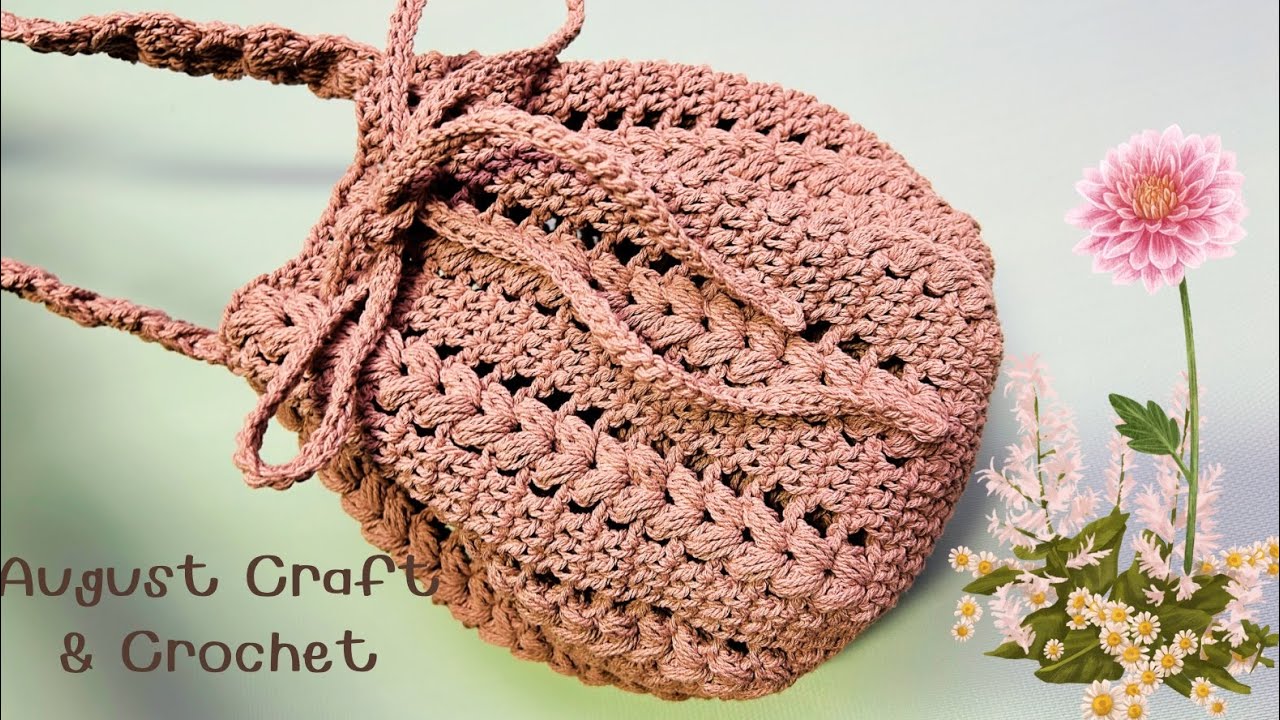 CROCHET 𝐁𝐨𝐡𝐨 Crossbody Bag