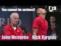 Most Iconic Tennis Duo | Nick Kyrgios and John McEnroe *Rage* の動画、YouTube動画。