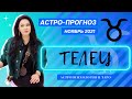 Гороскоп на ноябрь 2021 ТЕЛЕЦ | Прогноз на месяц | Астропрогноз