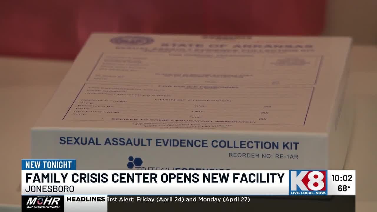 Jonesboro opens new Sexual Assault Support Services Center - YouTube