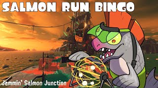 Salmon Run Bingo on JAMMIN&#39; SALMON JUNCTION - Splatoon 3