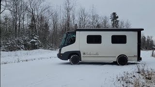 Day 1 of solar electric van journey with Solarrolla eStar!