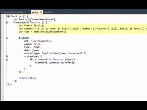 ASP.NET Web API, Part 3: Delete and Update