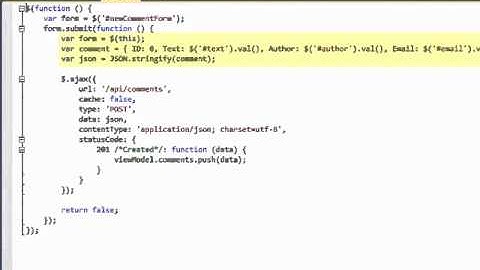 ASP.NET Web API, Part 3: Delete and Update