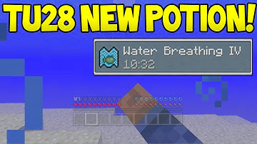 Minecraft (Xbox360/PS3) - TU28 Update! - Water Breathing Potion? + More Info!