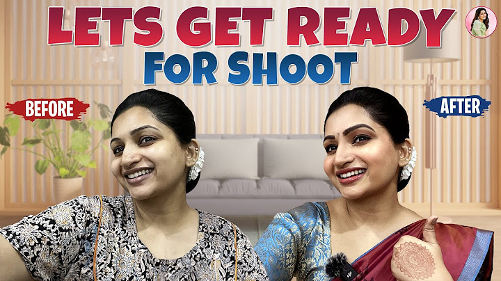 Get Ready with Me for a Special Shoot | Nakshathra Nagesh