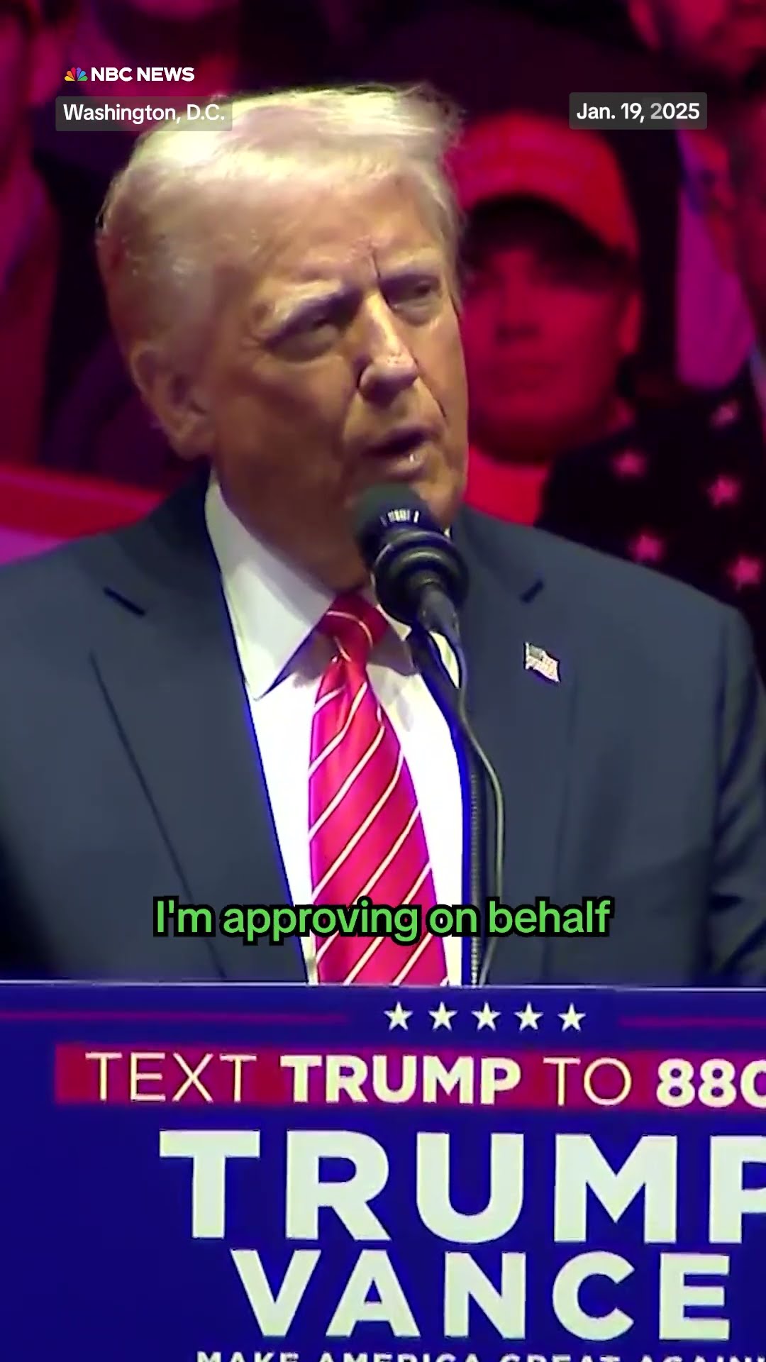 Trump celebrates TikTok's return