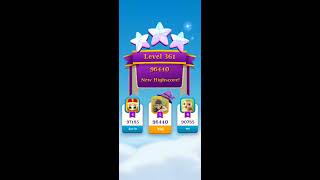 Bubble Witch Saga 3 || Level 361 in Win Diamond Star || Gameplay