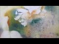 DEMONSTRATION AQUARELLE DANS L'HUMIDE :  LES ROSES DE NOEL