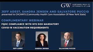 Webinar_FQHC Compliance with NYS DOH Mandatory COVID 19 Requirements
