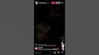 Baekhyun sings “What I want for Christmas - EXO”  IG Live (24.11.2020)