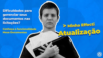 Funcionalidade Meus Documentos | Minha Effecti