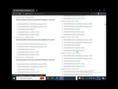 Python Setup on Window 7 or earlier version