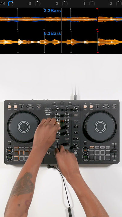 DJ Tutorial! 🎚 Echo Grabs! Continuing our Crash Course with the DDJ-FLX4 | Bop DJ #shorts