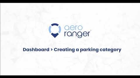 Aero Ranger ANPR - Manage zone categories