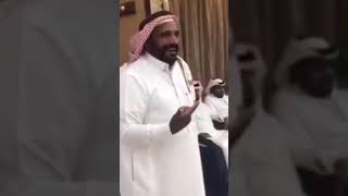 شاعر حربي مدح شمر  بس ردة فعل شاعر شمري غير متوقعه   !!!!!!