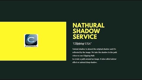 Natural shadow service - shadow creation service | How to make a natural shadow