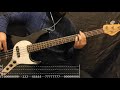 The Killers - When You Were Young Bass Cover (Tabs)