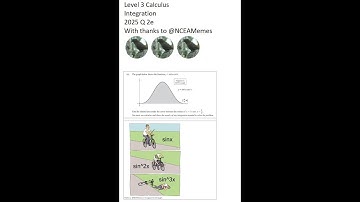 Level 3 Integration 2025 Q 2e Trig
