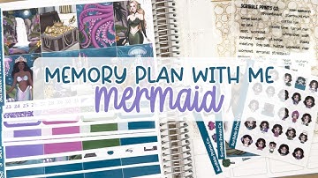 Memory Plan With Me | Mermaids Collection 🌊🧜‍♀️