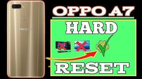 Oppo A7 Ka Lock Kaise Tode | Oppo A7 Hard Reset Without Password | Oppo Cph1901 Password Unlock