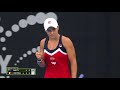 Ash Barty v Elise Mertens match highlights (QF)