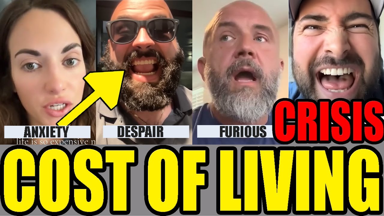 Americans FURIOUS Over the COST of Living CRISIS - YouTube