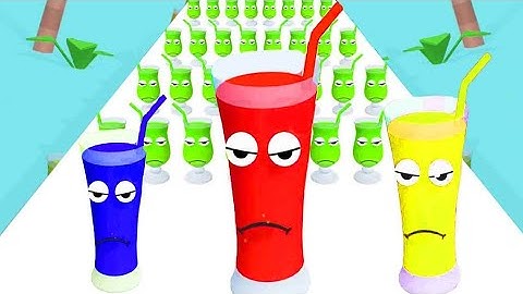 Juice run 3D game all levels walkthrough gameplay ( Android,iOS ) Gameplay