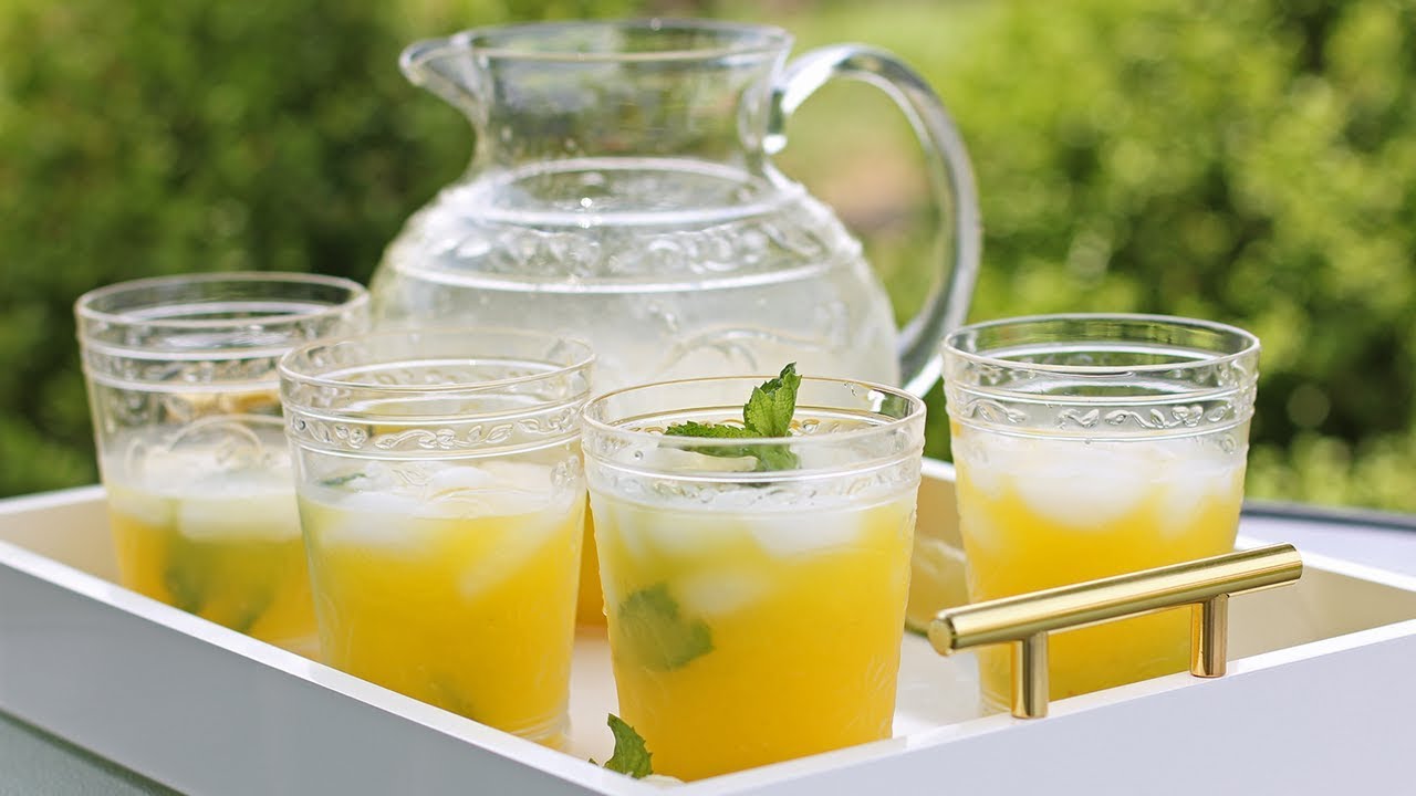 Mango Mojito Agua Fresca | Laura in the Kitchen