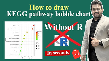 How to draw KEGG pathway enrichment bubble chart?