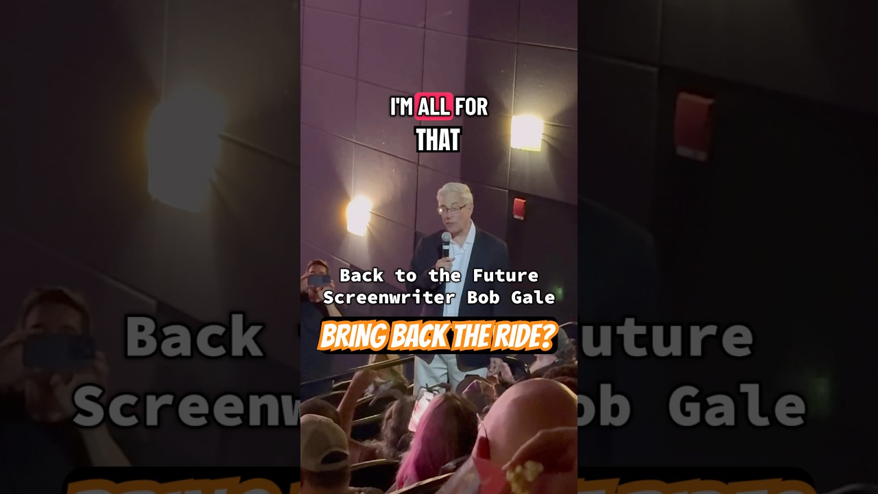 Back to the Future Ride thoughts from Screenwriter Bob Gale 