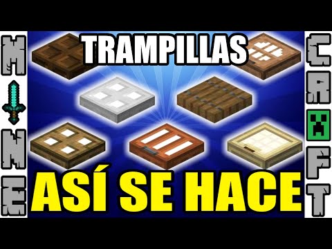 Vídeo: Com Fer Una Escotilla A Minecraft