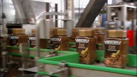 Nestlé Coffee Factory in Orbe, Switzerland