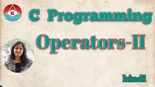 Lecture  3 Operators 2