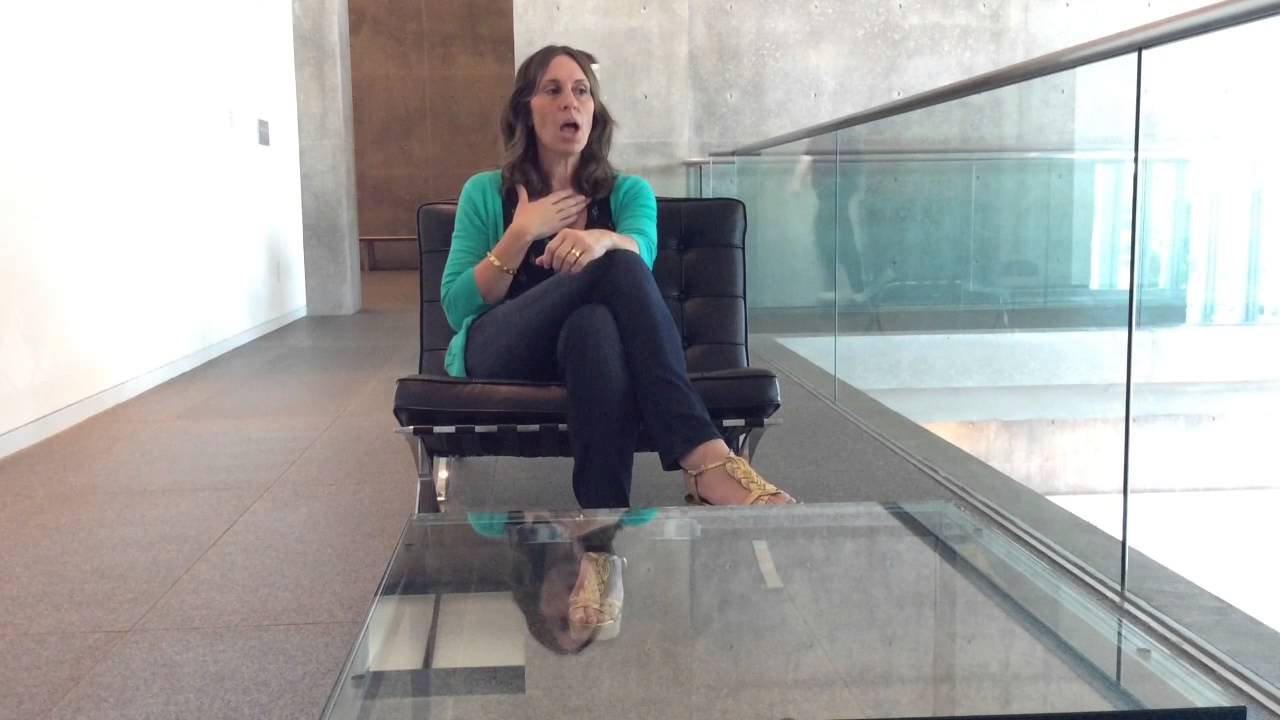 Andrea talks about the building and the space.